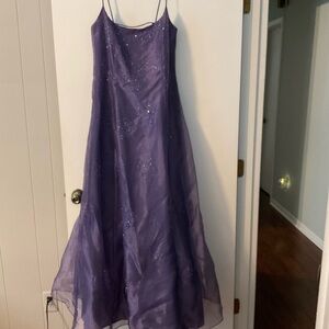 Purple Maxi Dress for Prom